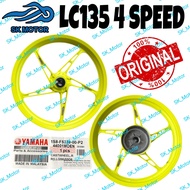 YAMAHA LC 135LC LC135 V1 V3 V4 V5 V6 Original Sport Rim Cast Wheel Rim Set Standard STD Yellow Gold 