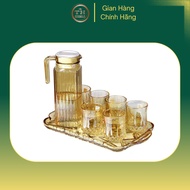 Glass water bottle 1000ml EH1004, high quality glass water bottle