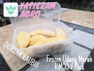Frozen Durian Udang Merah 500g D175 (Durian Raub) RM55/Pack