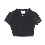 【二手】香奈兒 (Chanel) 剪裁縫製上衣，Coco 標誌，PO5010VO3909，黑色，其他剪裁縫製上衣，女士，二手 A