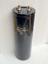 C 6800UF 450V 6800UF 500V Hitachiใหม่75x220mm ค่าบวก-ลบ20% วัดค่าได้ตามเกณฑ์ทุกตัว น้ำหนักดีตัวสวยไม