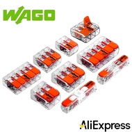 10PCS Wago terminal blocks  221-412 221-413 221-415 221-613 221-612  221-615 221-2411    Wire connec
