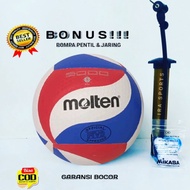MOLTEN Molten 5000 ORIGINAL volleyball, original Molten volleyball, size 5, complete use