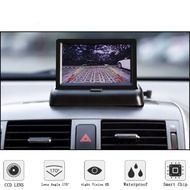 MONITOR PARKIR MOBIL MONITOR LIPAT FOLDABLE REAR VIEW TFT LCD 4.3 INCH