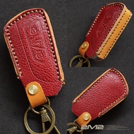 2021-25 VW GOLF 8 GTI R-Line 230 280 Volkswagen Key Case Leather Ring