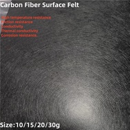 Carbon fiber surface felt, 10g per square meter, 15g per square meter, 20g per square meter, 30g per