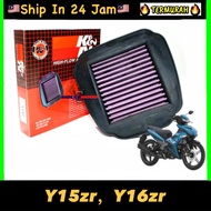 RACING AIR FILTER K&N YAMAHA Y15ZR Y15 Y16zr Y16 Y15Z Y16Z LC150 KNN YSUKU AIR FILTER RACING K&N AIR