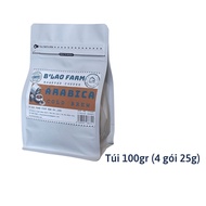 Cà phê cold brew túi lọc Blao Farm cà phê Arabica nguyên chất - cafe túi lọc ủ lạnh chua thanh đắng