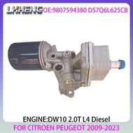DW10 Engine Oil Filter Assembly For CITROEN C4 C5 DS4 DS5 PEUGEOT 3008 308 5008 BOXER DS 2.0L 2.0 L 