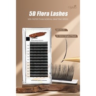 MATA YELIX - Flora Lashes 5D | Eyelash Extension | False Eyelashes Eyelash Cluster Lashes