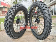 SEPAKET VELG trail RING 18-21 16-19 KLX 150 d tracker PLUSS BAN