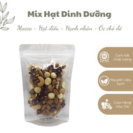 Nutrition nuts mixed with 4 types of nuts: macadamia nuts, almonds, red walnuts, cashews 250gr | Lac