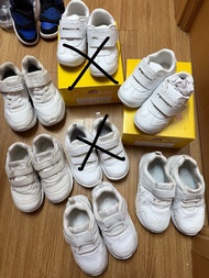 新淨‼️Dr Kong, Skechers, Mini nono白色返學波鞋