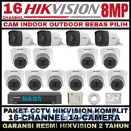 Techtronics | Hikvision CCTV Package 8MP 16 Channel 14 Camera Ultra HD CCTV Camera