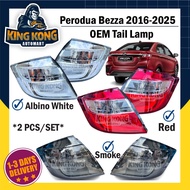 Perodua Bezza 2016 - 2023 Tail Lamp ( 2pcs/set ) - Albino White/ Red/ Smoke