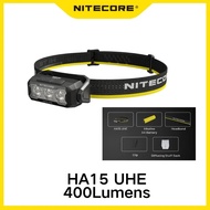 HA15 UHE Headlamp 400Lumens 6*NiteLab UHE LEDs Include Battery For Camping, Hiking/Trekking