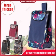 Shopping bag cloth shopping cart trolley trolley bag small cart trolley bag large waterproof Oxford