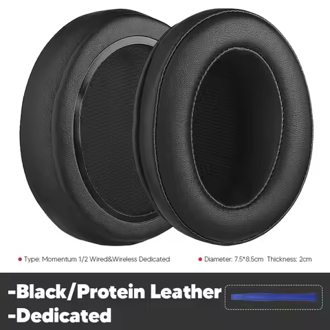 Replacement Ear Pads For Sennheise Momentum 1 Wired Momentum 2 Wireless Over Ear Headphone Accessori