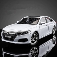 1:24 Honda Accord Alloy Car Model diecasts & Vehicle Metal Car Model high simulation Collection Soun