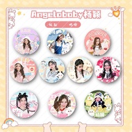 杨颖Angelababy周边吧唧饭制徽章胸针5.8CM应援周边明星周边Angelababy around Yang Ying20251029
