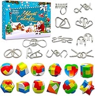 3D Puzzle Advent Calendar 2024 Children Boys 10 Years 6 7 8 9 11 12 Years Toy Christmas Calendar Fil