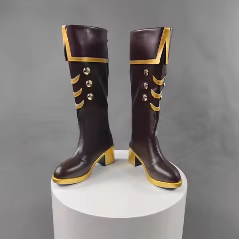 Anime Game Cosplay Boots Sancho Limbus Company Shoes Party Halloween Costume Accessories Props Made