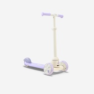 OXELO Kids' 3-Wheeled Scooter B500-Lavender