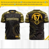 TRISKELION/TAU GAMMA PHI FRAT SHIRT (SUBLIMATION) T-shirt 57th founding anniversary （1968-2025） New 