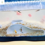 BAIHEE Aquarium Decoration Tunnel Caves, Under Gravel Tunnel Curve Aquarium Underground Tunnel Cave,