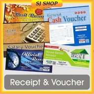 NCR Official Receipt Book | Resit Rasmi | House Rental Receipt | Temporary Receipt | 收据簿