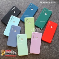 Realme 5 Realme 5i Realme 5S Softcase Macaron Square / Case Square Edge Realme 5 Realme 5i Realme 5S