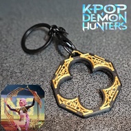 K-Pop Demon Hunters Huntrix Golden Hoop Keychain