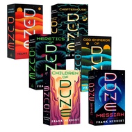 【Ready Stock】Frank Herbert's Dune Saga 6-Book：Dune 1-6 paperback by Frank Herbert original