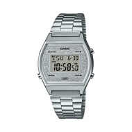 B640WDG-7DF Digital Quartz Silver Stainless Steel Unisex Watch