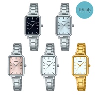 Casio Standard นาฬิกาข้อมือผู้หญิง สายสเตนเลส รุ่น LTP-V009,LTP-V009D LTP-V009D-1E LTP-V009D-2E LTP-V009D-4E LTP-V009D-7E-LTP-V009G-7E