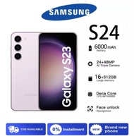 ขายร้อน Samsung Galaxy S24 เดิมโทรศัพท์มือถือโรงงาน 16+ 512GB 6.5 นิ้ว 5000mAh 5G Android Phone Andorid12.0 จัดส่งฟรี, รองรับโทรศัพท์เกมไทยราคาถูก, รองรับภาษาไทย, โทรศัพท์มือถือ, อิเล็กทรอนิกส์, โทรศัพท์มือถือนักเรียนอิเล็กทรอนิกส์พร้อมสต็อกขาย COD