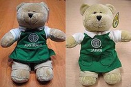 徵求旅遊出國者購買Starbucks Bearista Green Apron 星巴克小熊