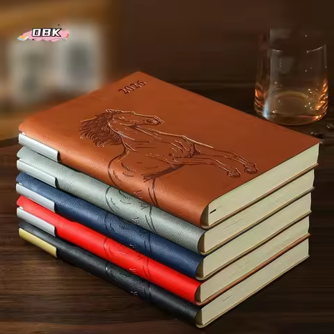 365 Days Per Day 2026 Schedule Notepad One Page Plan Book Thickened a5 Agenda Planning Notebook Year