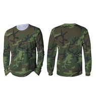 Long Sleeve Army T-Shirt | Men's Army Camouflage T-Shirt | Cool Army T-Shirt