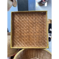 35 X 35 Square Bamboo Winnowing Tray
