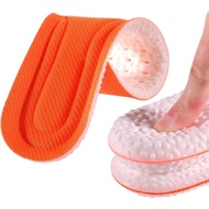 4d Elastic Cloud Soles Lightweight Arch Support Inserts (1pc-Orange,5.5-6)