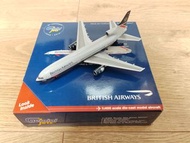 英國航空 British Airways L-1011 Gemini Jets 1:400 合金飛機模型