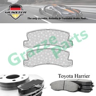 Münster Disc Brake Pad Rear for Toyota Harrier MCU10 15 3.0 1998-2003 1MZ-FE ACU10 2.2 1997-2003 5S-