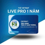 VietmapLive pro copyright 1 year, newly updated Vietnamese map, accurate GPS positioning, supports a