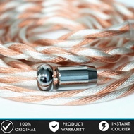 Xinhs Eclipse Single Crystal Copper Silver Plating IEM Upgrade Cable IEM Cable