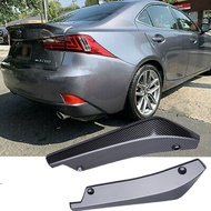 2PCS Rear Bumper Lip Diffuser Splitter Canard Spoiler Body Kit Protector For Lexus IS F IS200T IS250