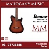Ibanez FRH10N-BSF FRH Series Acoustic Electric Guitar, Brown Sunburst Flat
