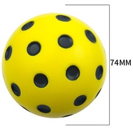 Pu sponge practice ball reduces noise, Pu foam Pickleball ball, silent pickleball ball, pickleball b