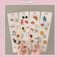 Personalized Cartoon Cute Brooch Girl Pin Accessories Small Fresh Badge Anti-Light Buckle Fashion Ac