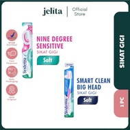 Jelita Cosmetic - Systema 9 Degree Sensitive Toothbrush | Smart Clean BIG Head